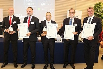 Moretto premiata come migliore PMI della provincia di Padova
