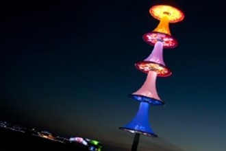 Le luci acriliche di Blackpool
